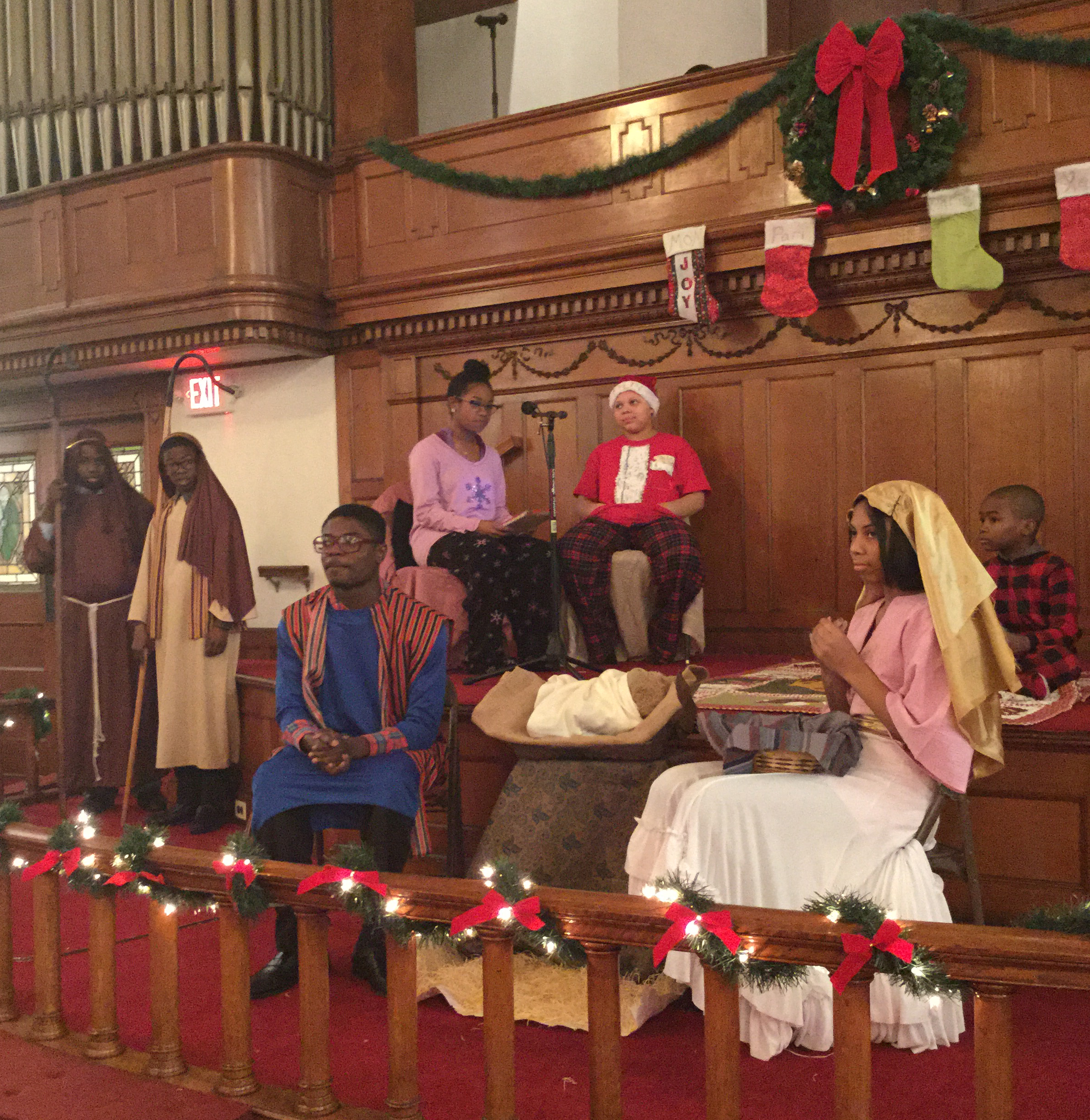 Sunday School Christmas Pageant